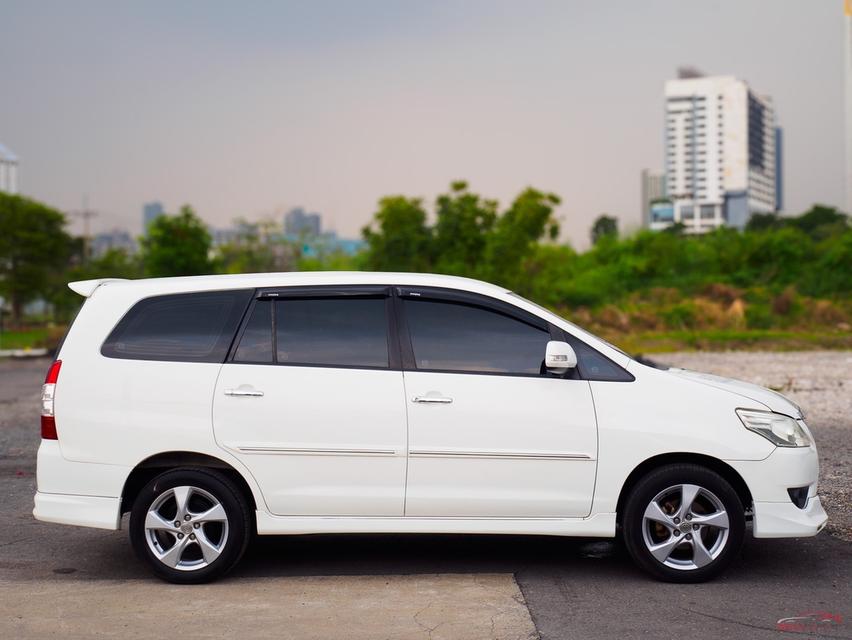 TOYOTA INNOVA 2.0V ติดแก็สโดนัท LPG หัวฉีดอย่างดี เกียร์ออโต้ สีขาว  2013 4