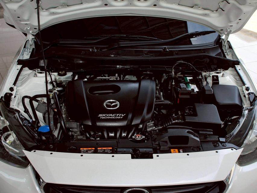 MAZDA 2 1.3 High ปี 2016 โฉม ปี14-ปัจจุบัน 4Dr สีขาว เกียร์ Auto เครื่องยนต์ เบนซิน ไมล์ 62,256 Km. 9