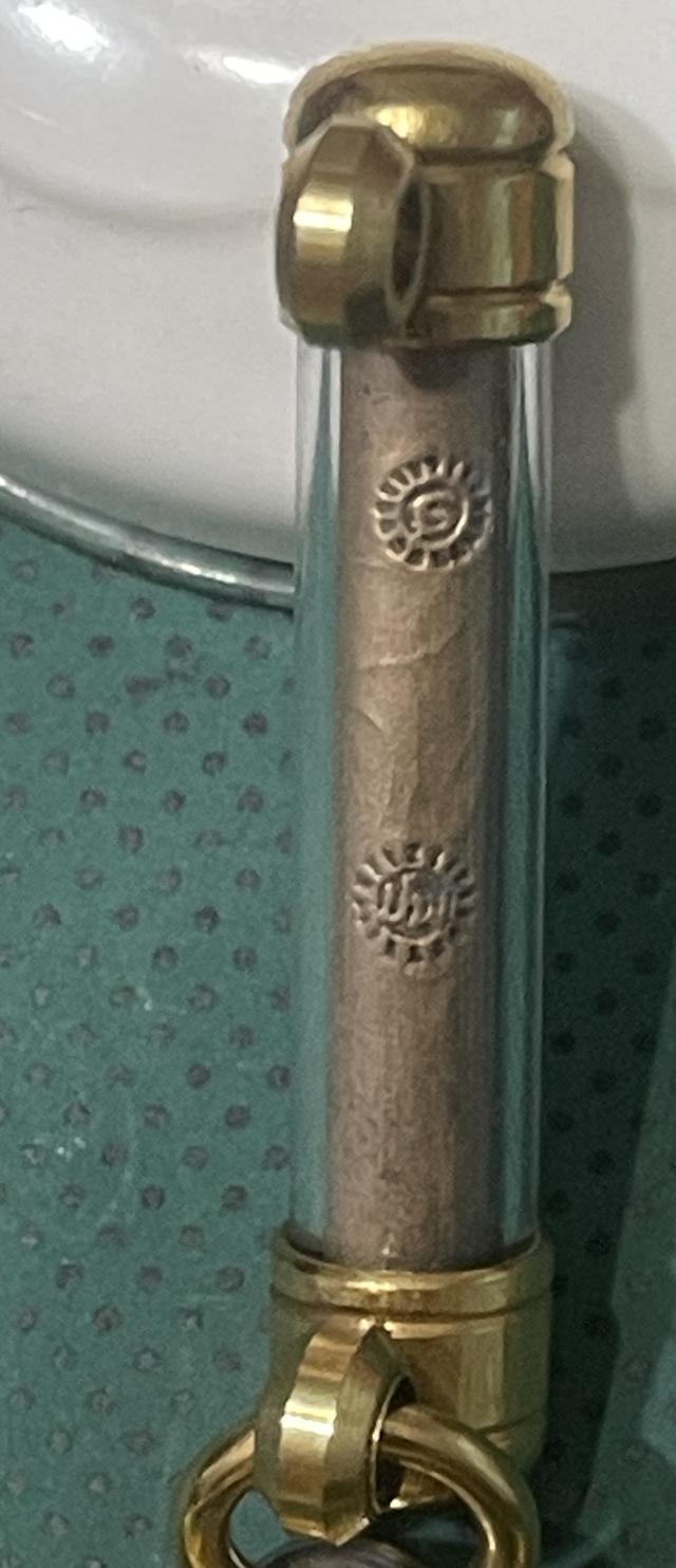 ตะกรุดหลวงปู่โต๊ะ เนื้อเงินแปะตั่งปี2510 2 โค๊ต รูปที่ 3