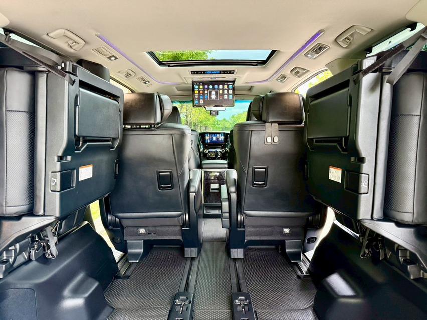 TOYOTA Alphard 2.5 Hybrid SRC Package AT สีขาว ปี 2020 เลขไมล์ 80,xxx เข้าศูนย์ตลอด เครื่องเสียง audison 9