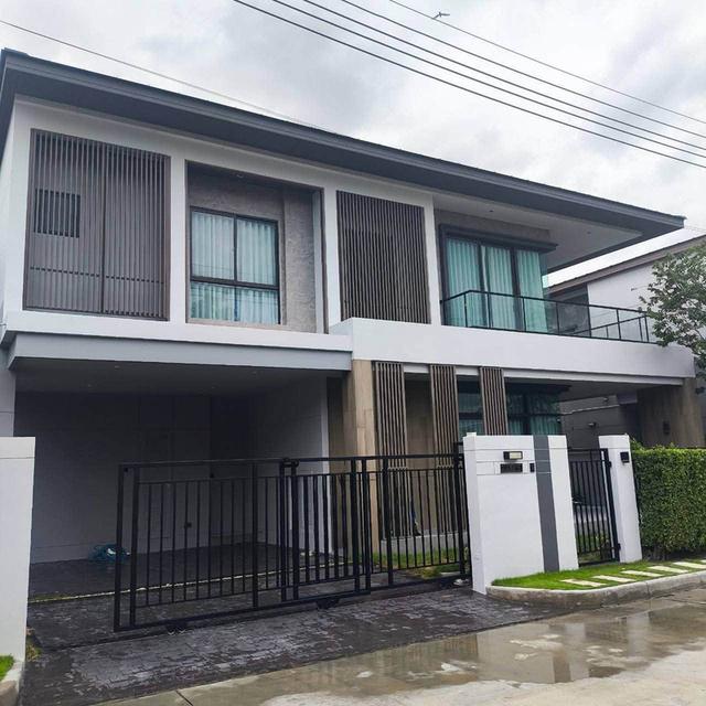 U1514 ให้เช่าบ้านเดี่ยว 2 ชั้น หมู่บ้านบางกอก บูเลอวาร์ด รามอินทรา 109Bangkok Boulevard รามอินทรา 109  บ้านพร้อมเฟอร์นิเจอร์ใกล้รถไฟฟ้า 1