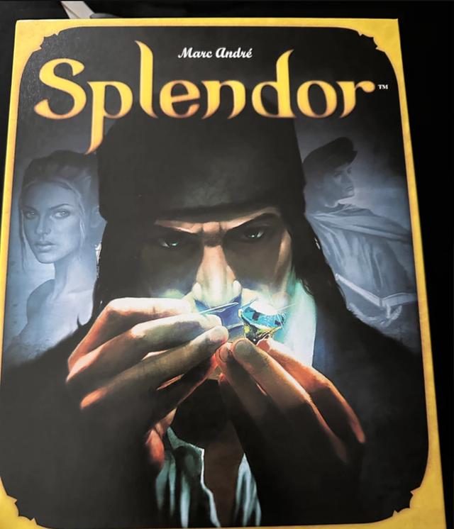 Splendor Board game เหรียญพลาสติก (ภาษาอังกฤษ) เกมค้าเพชร กล่องแข็งพรีเมี่ยม