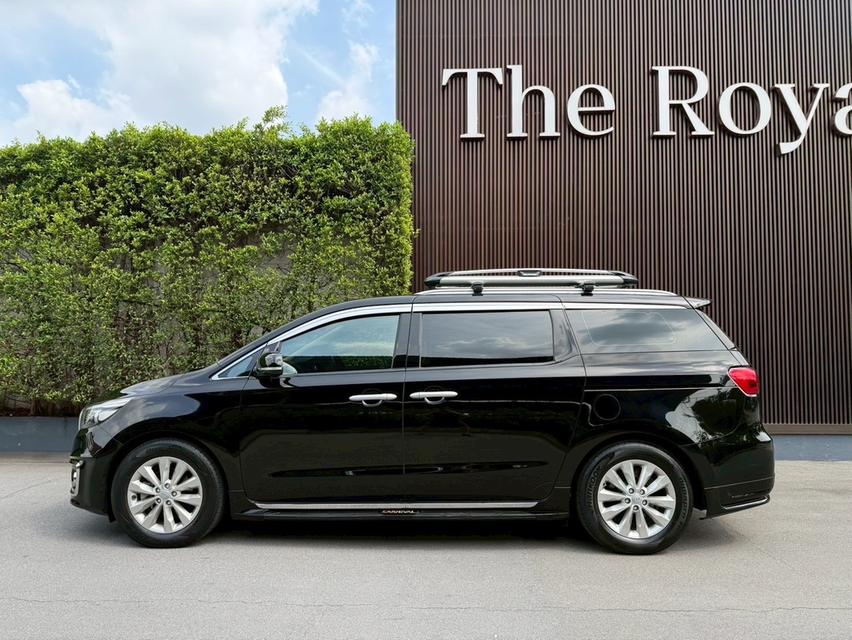 รหัสรถ AP8525 KIA GRAND CARNIVAL EX CRDI 2017 จด18 สีดำ