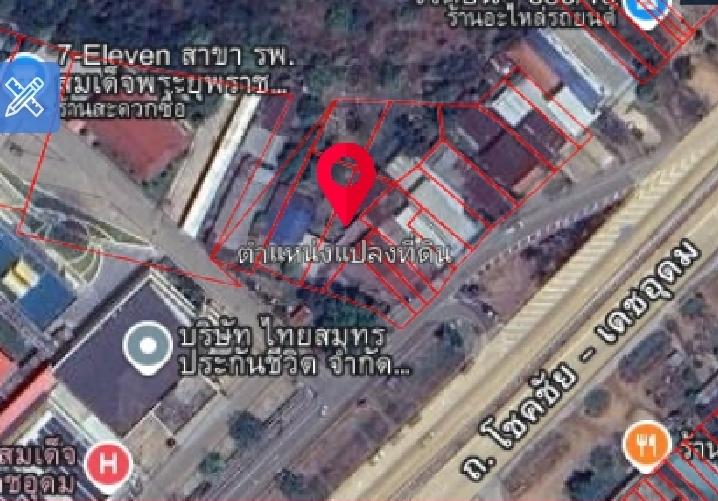 ที่ดินติดโรงพยาบาลทำเลทอง เหมาะทำห้องพักรายวัน รายเดือน 1
