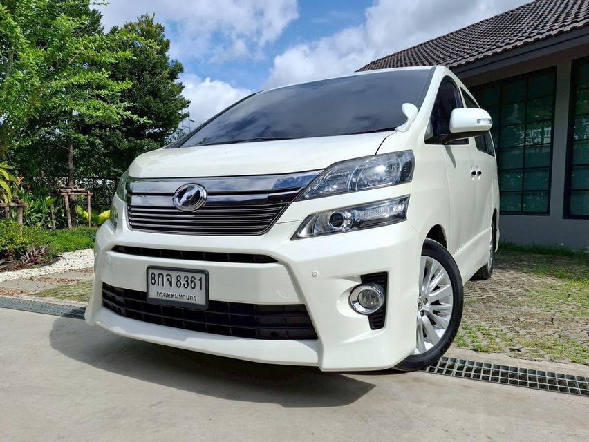 รหัสรถ KN8361 TOYOTA VELLFIRE 2.4 ZG EDITIONปี 2014  2