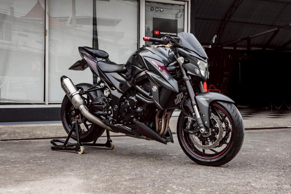 Gsx750 ปี2018 Suzuki สีดำ