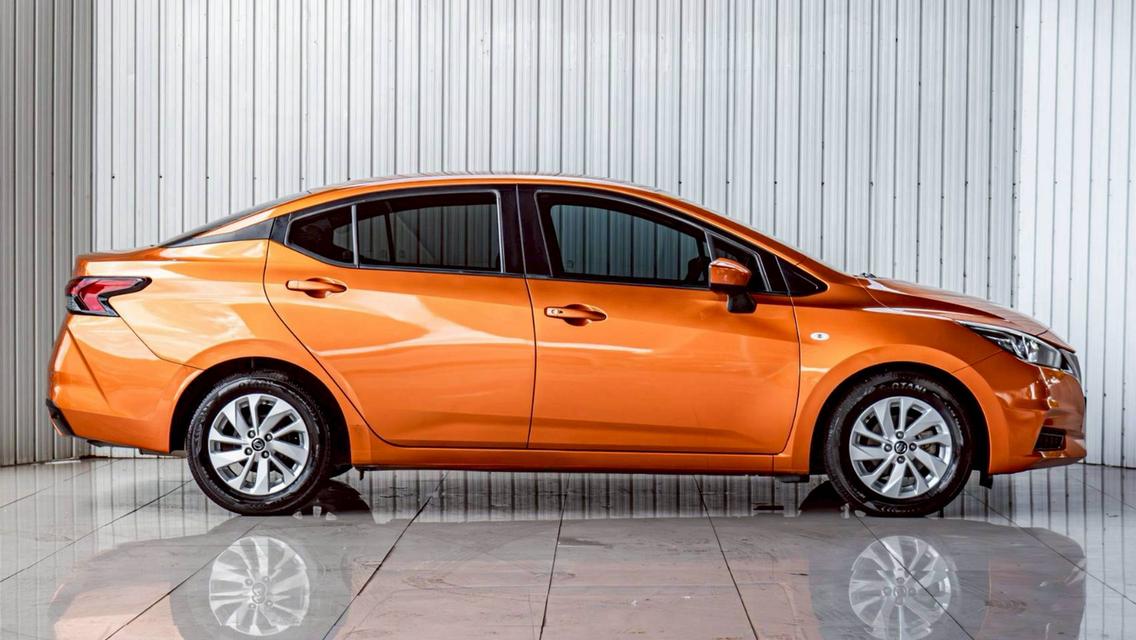 NISSAN ALMERA 1.0 EL ปี 2021 สีส้มโฉม ปี19-ปัจจุบัน รูปที่ 7