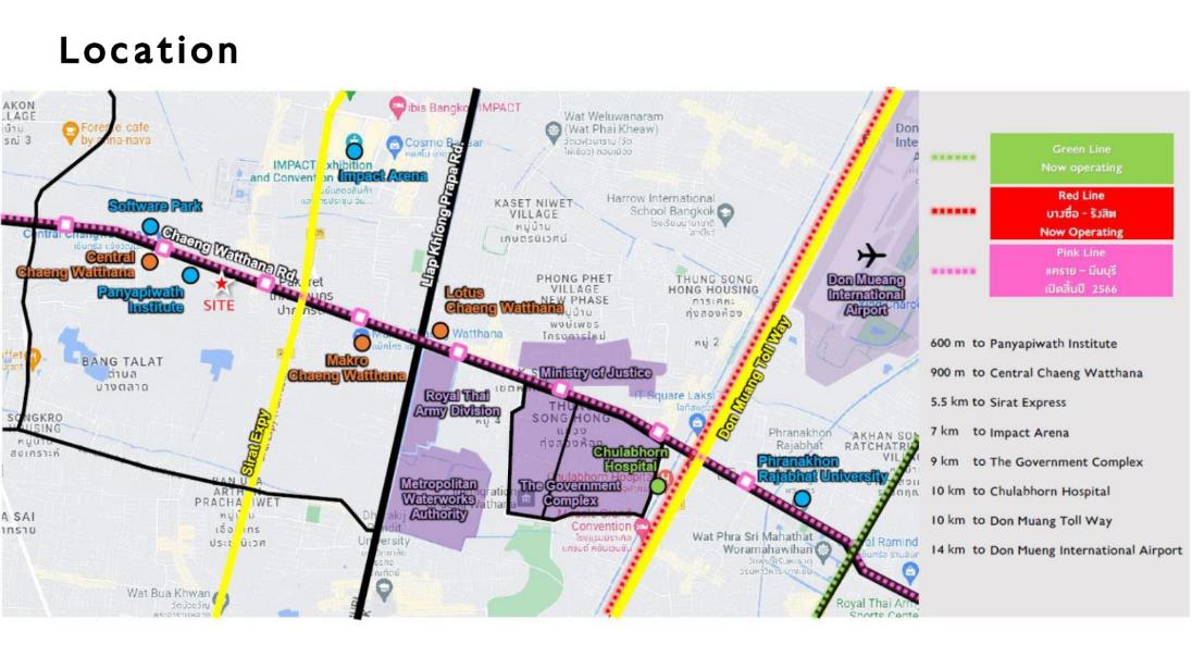 ที่ดินทำเลศักยภาพ แจ้งวัฒนะ 4