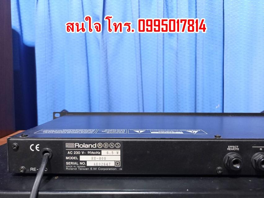 Roland RE-800 เอฟเฟค ดิจิตอลแอ็กโค่ 9