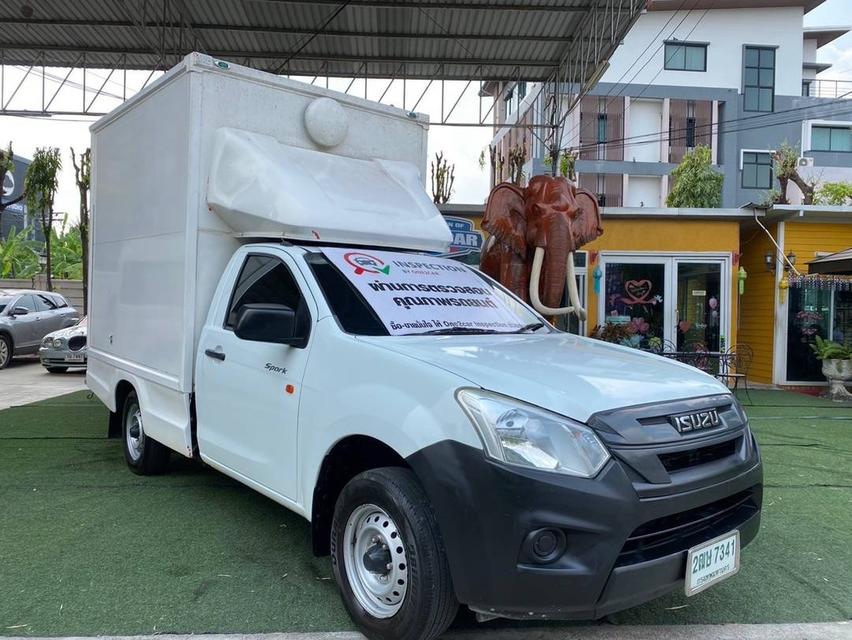 ISUZU D-MAX SPARK ตู้ทึบ ดีเซล ปี2019 เครื่อง1.9cc. เกียร์ธรรมดา -รถไมล์แท้100%คะ