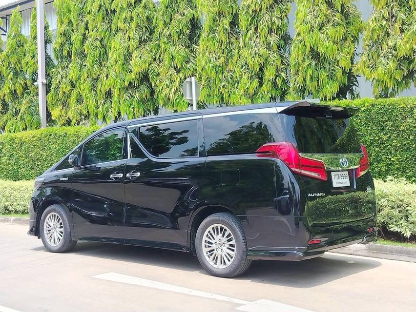 รหัสรถ QT8999 TOYOTA​ ALPHARD​ 2.5​ HYBRID สีดำ ปี2021 6