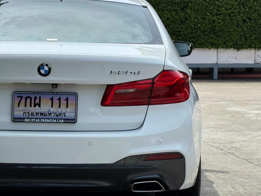 2020 BMW 520D MSPORT G30 รถมือเดียวออกป้ายแดง รถวิ่งน้อย เข้าศูนย์ทุกระยะ ไม่เคยมีอุบัติเหตุครับ 8