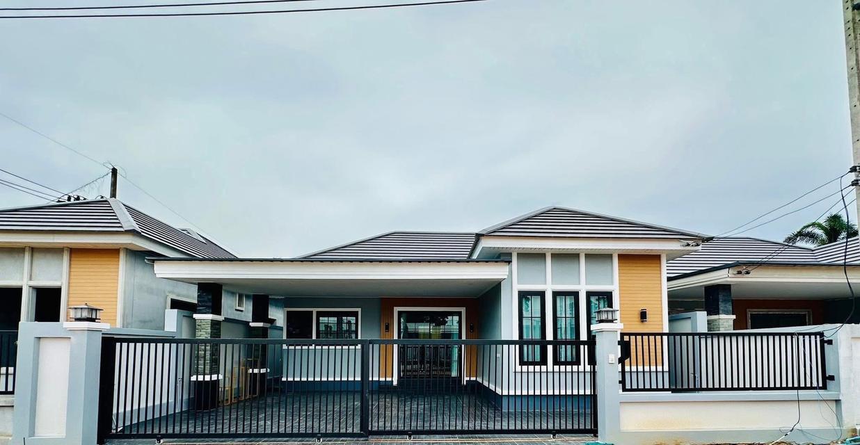 บ้านเดีียว 3 ห้องนอน 2 ห้องน้ำ หาดใหญ่น้ำไม่ท่วม 1