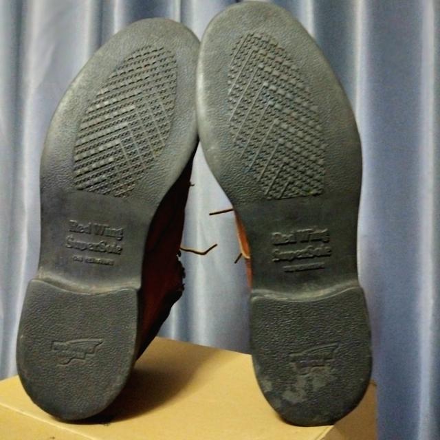 Red Wing 204 Leather SuperSole  SIZE  14B Vintage Red Wings  เป็นทรง Moc Toe รูปที่ 3