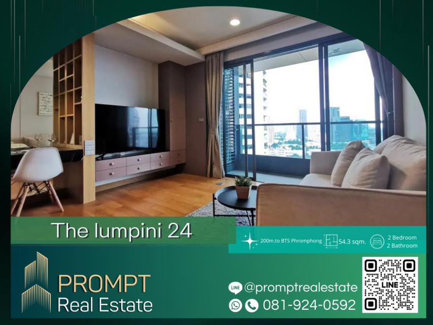 PROMPT *Rent* The lumpini 24 - (Sukhumvit) - 54.3 sqm 1
