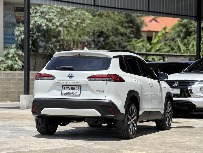 2021 TOYOTA COROLLA CROSS, 1.8 HYBRID PREMIUM SAFETY โฉม ปี20-ปัจจุบัน ตัวท๊อป มือเดียวป้ายแดง ปี20 จด 21👉ไมล์แท้ 164,323 km. เข้าศูนย์ทุกระยะ รูปย่อยที่ 3