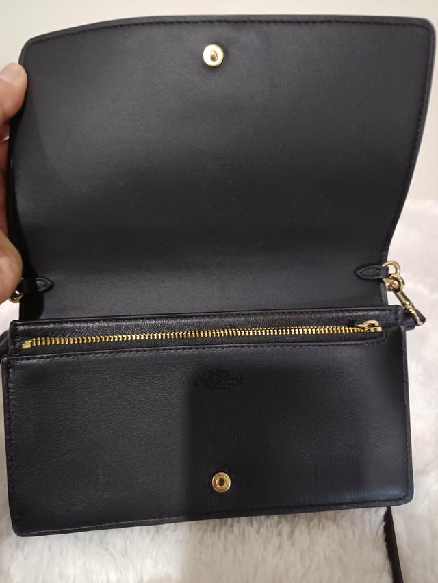 กระเป๋าUsed Coach สายถอดได้ปรับได้ ใส่มือถือได้ 8x4.5 นิ้ว สวยมาก รูปที่ 5