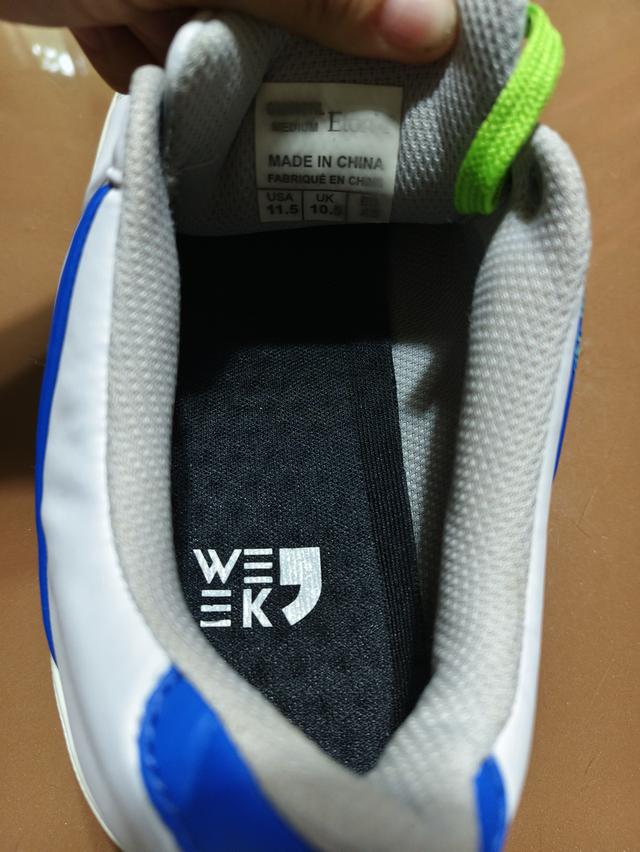 Mens Etonic G-SOK 2.0 Golf Shoes White / Lime / BlueSize. US 11.5/ UK 10.5/ EUR 45/ 29 cm⭐⭐⭐⭐ Pre-owned/ Good Condition🔥 Price : 750฿ รูปที่ 5