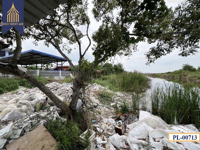 ขายที่ดิน 77ไร่ แบ่งได้ สีม่วงเข้ม สร้างโรงงาน บางบ่อ สมุทรปราการ ใกล้นิคมเวลโกรว Wellgrow Industrial Estate 7