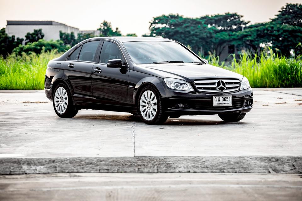 Benz C200 CGI BE ปี 2011 สีดำ มือเดียวป้ายแดง