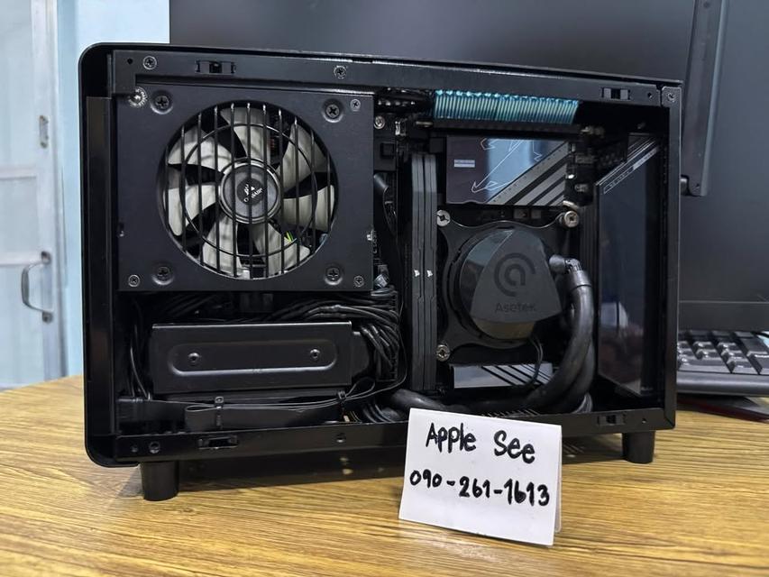[ครบชุด พร้อมใช้] Mini-PC/Intel Ultra9/Z890i/DDR5 64GB/M.2 4TB/VEGA64/PSU750W/DAN Case 6