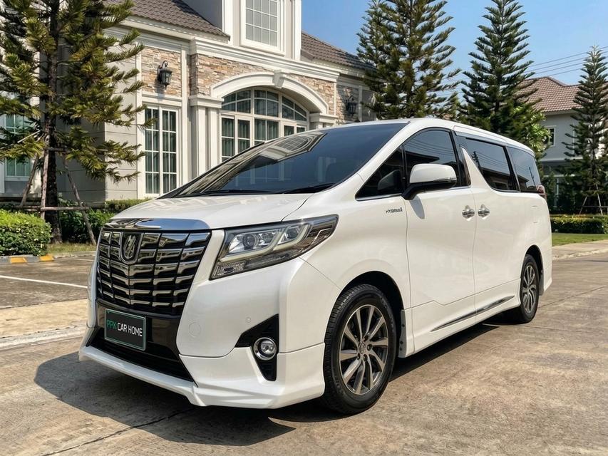 ปี2017 Toyota Alphard 2.5 Hybrid รองTop สภาพสวย รูปที่ 3