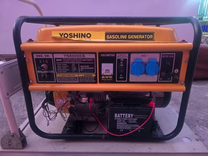 เครื่องปั่นไฟ Yoshino ได 6.5 KW  