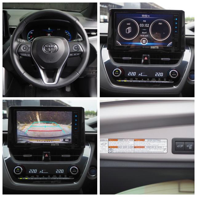 TOYOTA COROLLA CROSS, 1.8 HYBRID PREMIUM ปี 2022 14