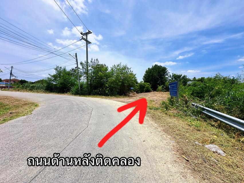 ขายที่ดิน130ตรว.ที่สวยติด2ถนนด้านหลังติดคลองเจ้าพระยา 7