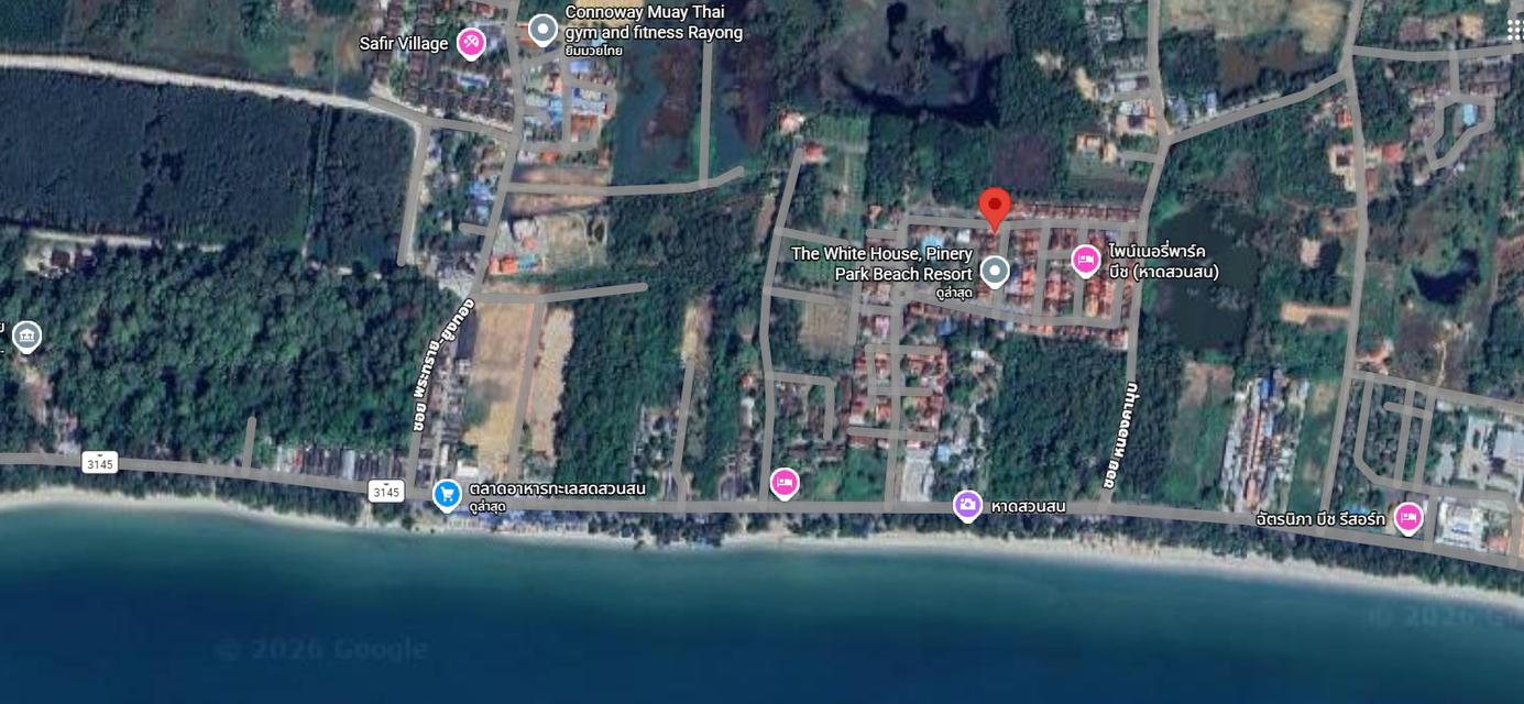 ขายบ้านเดี่ยว 2 ชั้น 64 ตร.วา 4 ห้องนอน รีโนเวทใหม่ทั้งหลัง โครงการไพน์เนอรี่พาร์คบีช ติดหาดสวนสน ระยอง 20