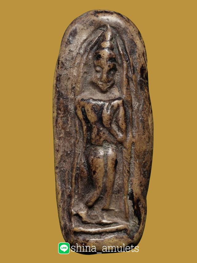 พระลีลาเม็ดขนุน กำแพงเพชร เนื้อดิน