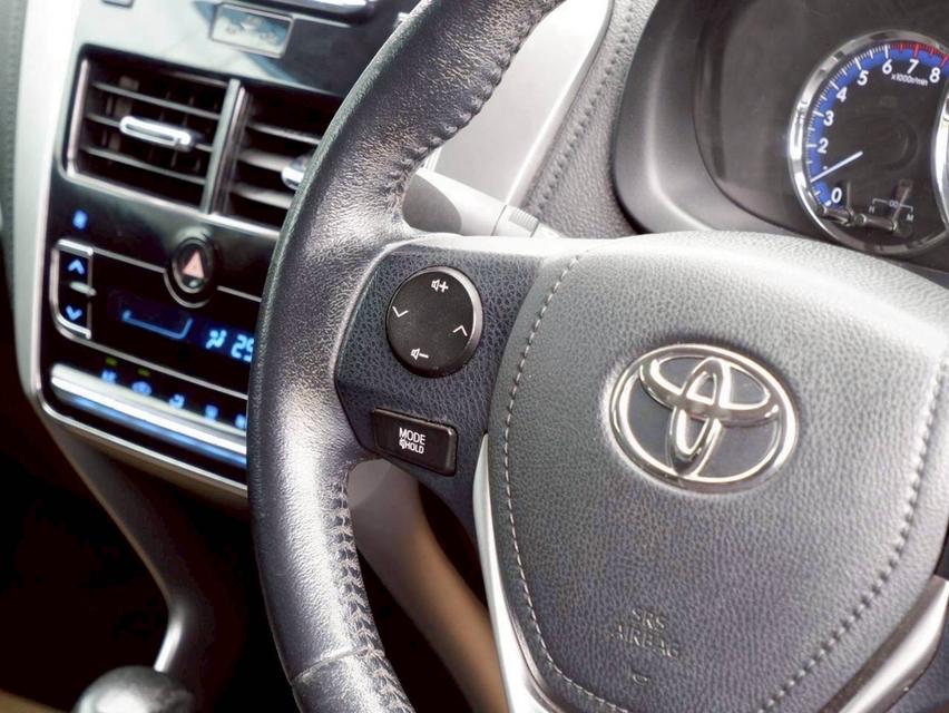 รหัสรถ QT1211 Toyota Yaris ativ 1.2 E สีดำ ปี 2018 17