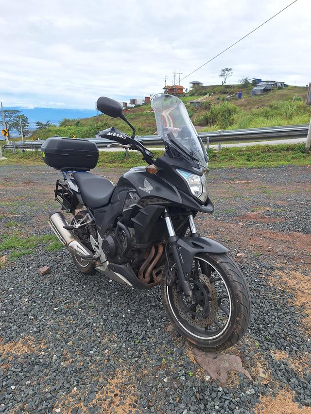 Honda cb500x รถปี 2013 ภาษี 69 ไม่ขาดพร้อมกระเป๋า 4