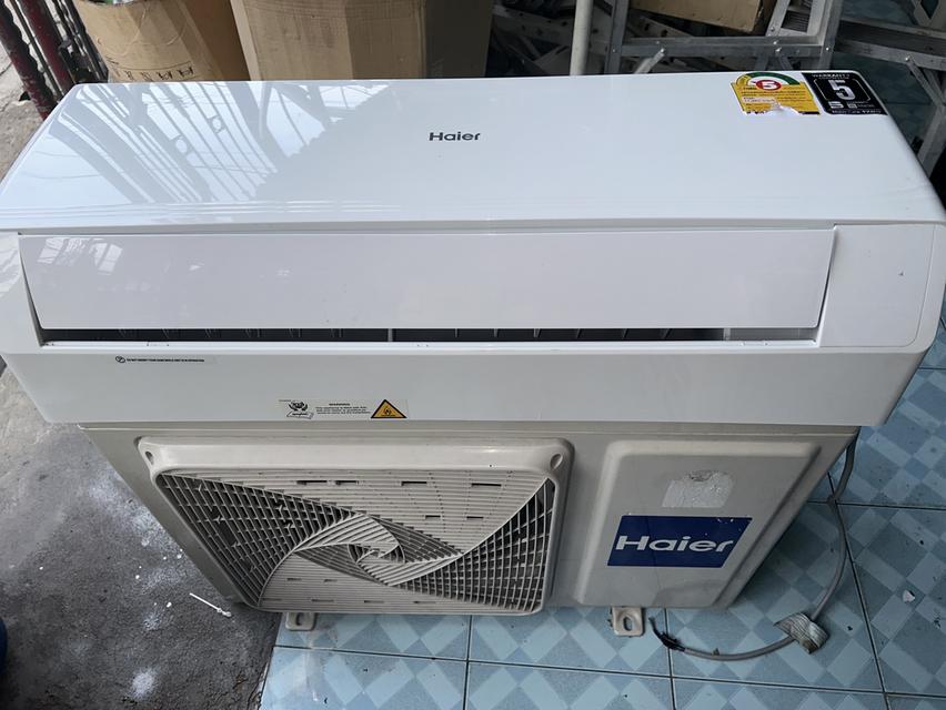 🔥❄️ไฮเออร์ 12000btu ปี2023  👉พร้อมประกันศูนย์ยังเหลือ 6