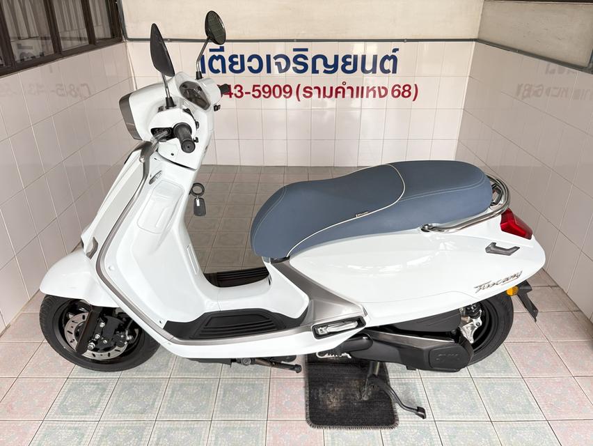 Tuscany150 Keyless ไมล์แท้ สภาพใสกริ๊บ รถมือเดียว ไม่เคยล้ม สีเดิมบางๆ จัดส่งได้ทั่วไทย มีเก็บปลายทาง วิ่ง1000 ปี68