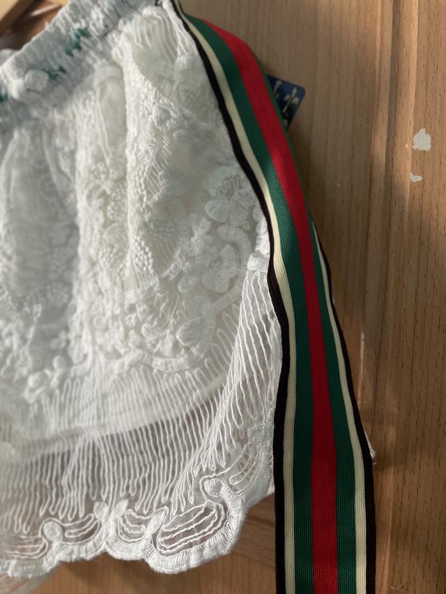 กางเกงขาสั้นลูกไม้ 4