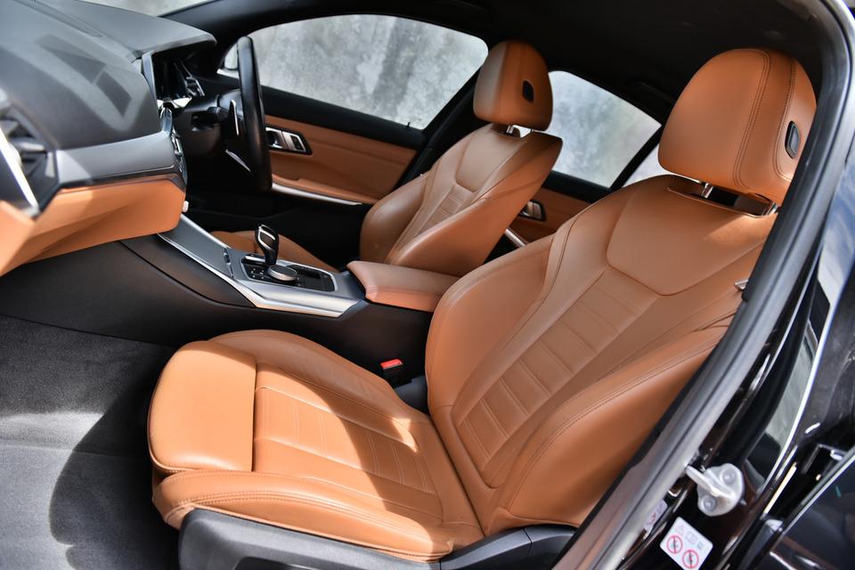 BMW SERIES-3 320d M-SPORT G20 2022 สีดำ มี Warranty ถึง ตุลา 2026 รูปที่ 10