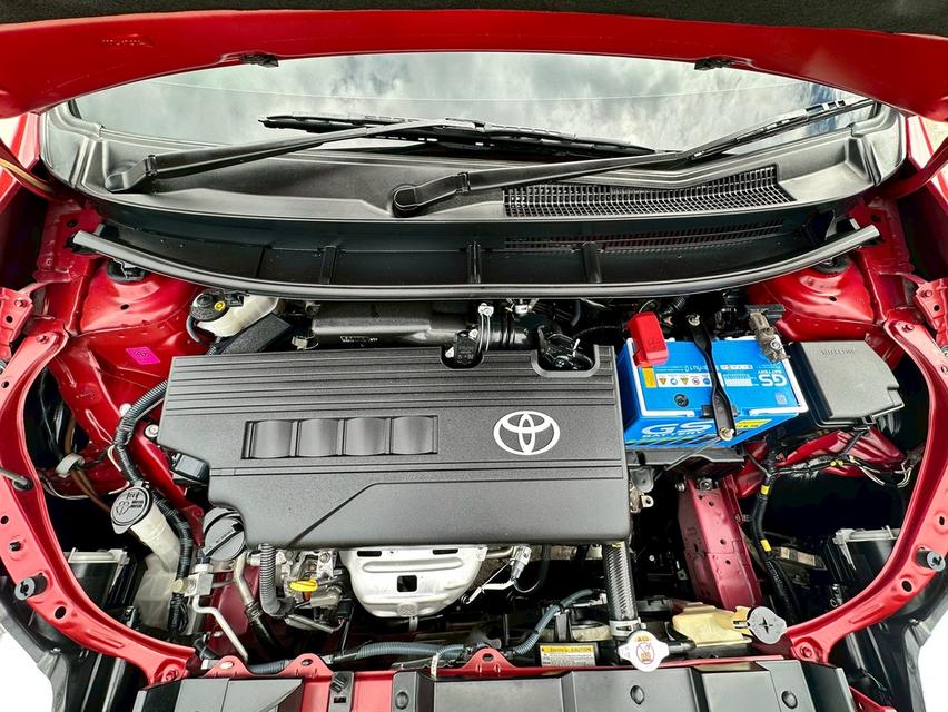 รหัสรถ PAT3923 TOYOTA YARIS 1.2G A/T ปี2017 สีแดง 9