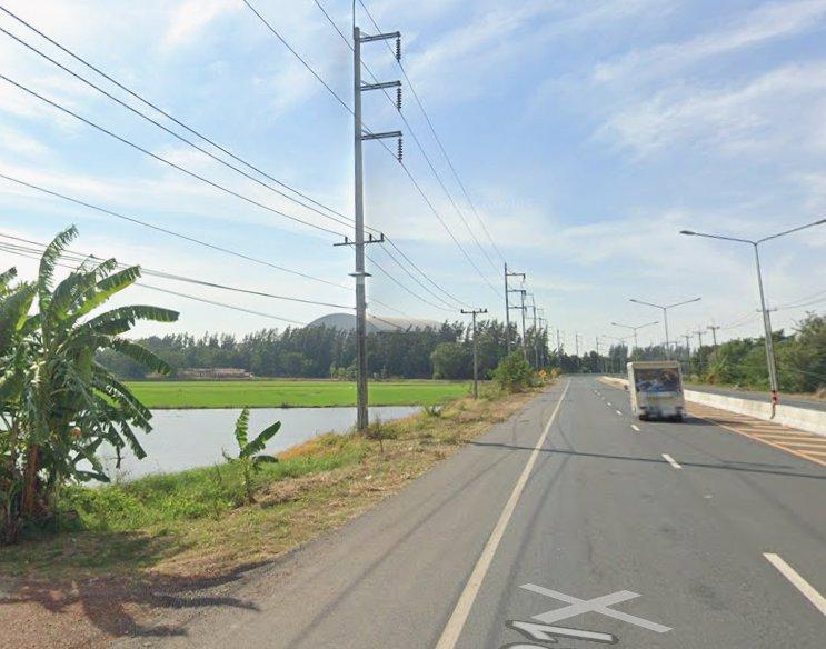 ขายที่ดินบางเตย 7 ไร่ ติดถนนเส้นสี่เลน3481 ใกล้ตลาดบ้านสร้าง-5กม. อ.บ้านสร้าง จ.ปราจีนบุรี 2