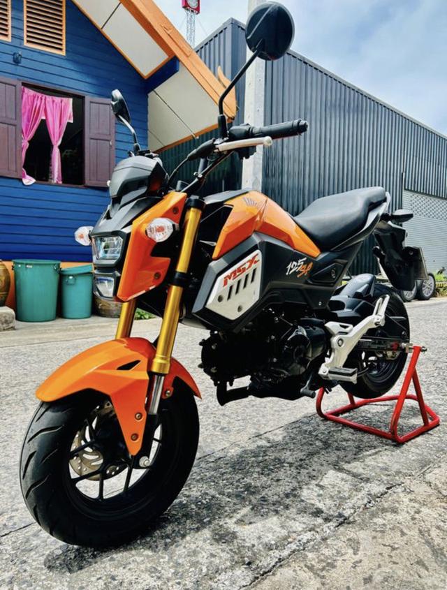 Honda Msx125 สีส้มดำ 2