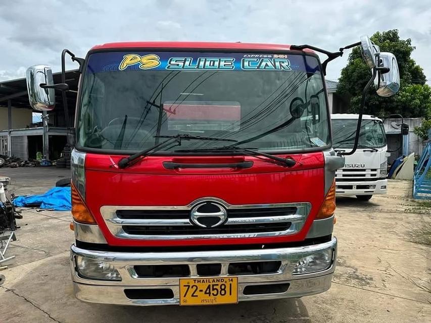 รถสไลด์ Hino Mega 500 jo7e สีแดง ปี 2018 2