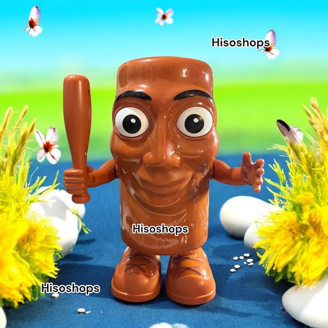 TUNG TUNG DANCE WOODEN STICK MAN ทุงทุงเต้น แดนซ์กระจาย ตัวการ์ตูนฮิต เต้น ใส่ถ่าน มีเสียงมีไฟ สุดฮา