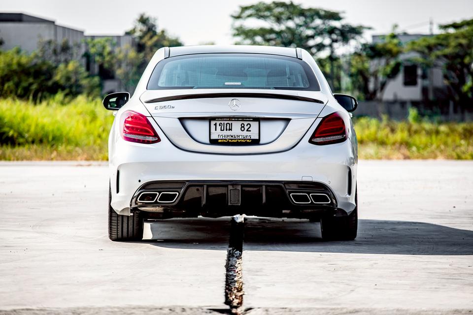 Benz C350e ปี 2017  สีบรอน สวยสภาพดี รูปที่ 7