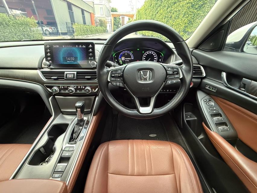 (แจ้งรหัสรถ AP1194) HONDA ACCORD 2.0 eHEV TECH AT 2021 รูปที่ 9