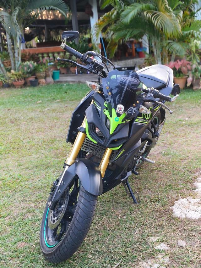 ขาย Yamaha M-slaz 150cc สีเขียว
