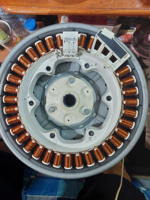 LG มอเตอร์/สเตเตอร์ อะไหล่เครื่องผ้า ฝาหน้าแอลจี (Stator Assembly LG)