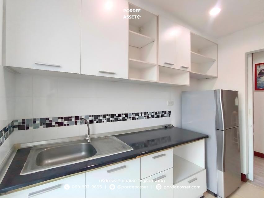 ขายคอนโด 2 ห้องนอน เอวาคัส การ์เด้นท์ แฟมมิลี่ เฮ้าส์ (ขนาด 56 ตร.ม.) ติดบันได รถไฟฟ้าสายสีชมพู รามอินทรา มีนบุรี 7