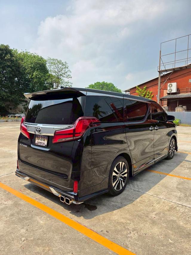 Toyota ALPHARD 2.5SC PACKAGE สีดำ ปี 2021 ไมล์ 40,000 กม. รูปที่ 5