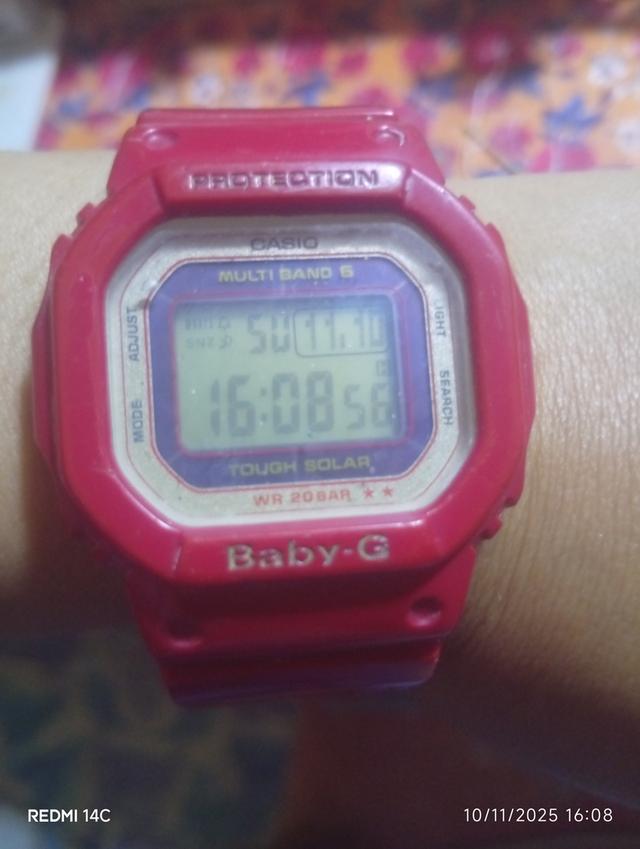นาฬิกาcasioของแท้สีแดงมือสองต้องการขายต่อ 2