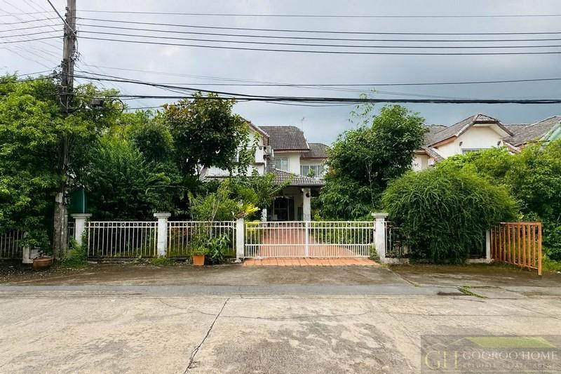 ขายบ้านเดี่ยว 100 ตร.วา ราคาถูกสุด ณัชชาสิริ ซอยสายไหม68 ใกล้BTSคูคต สายไหมอเวนิว เนื้อที่ 100 ตรว เข้าออกได้หลายเส้นทาง 1